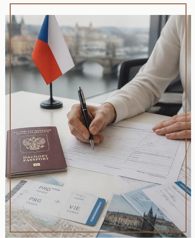 Оформление визы в Чехию под ключ для поездки в Фрязине