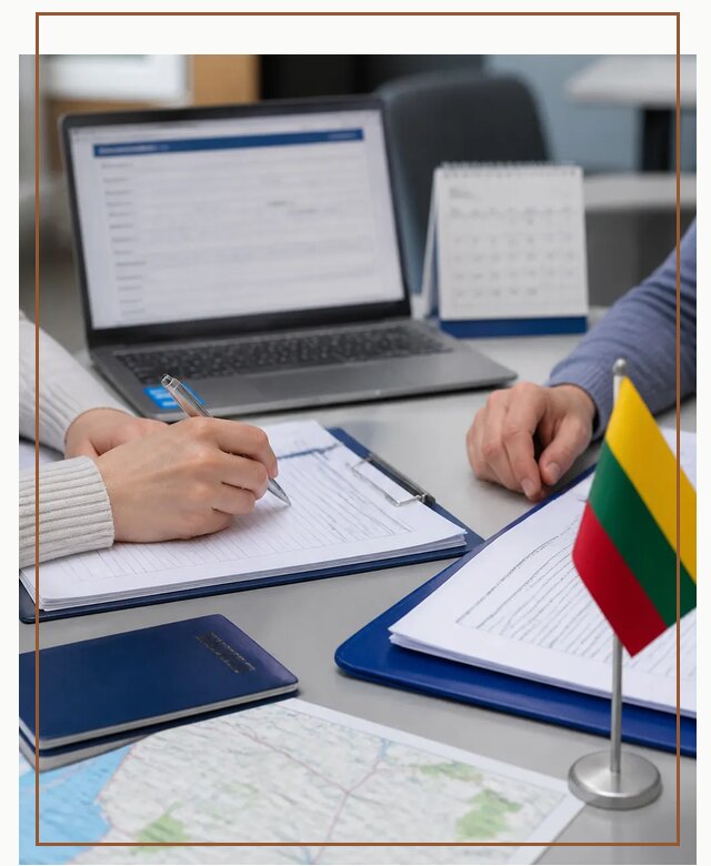 Профессиональное оформление визы в Литву для поездки в Фрязине