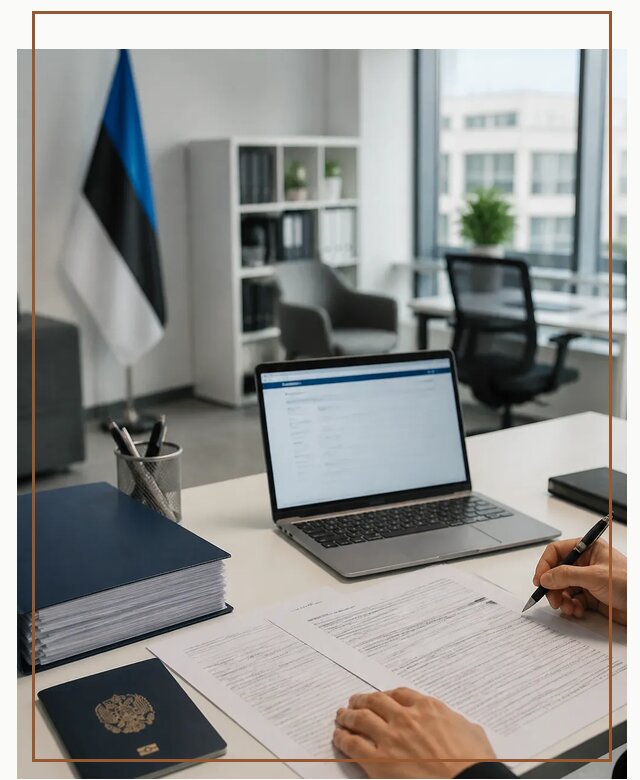 Оформление ВНЖ в Эстонии для переезда и легального проживания в Фрязине